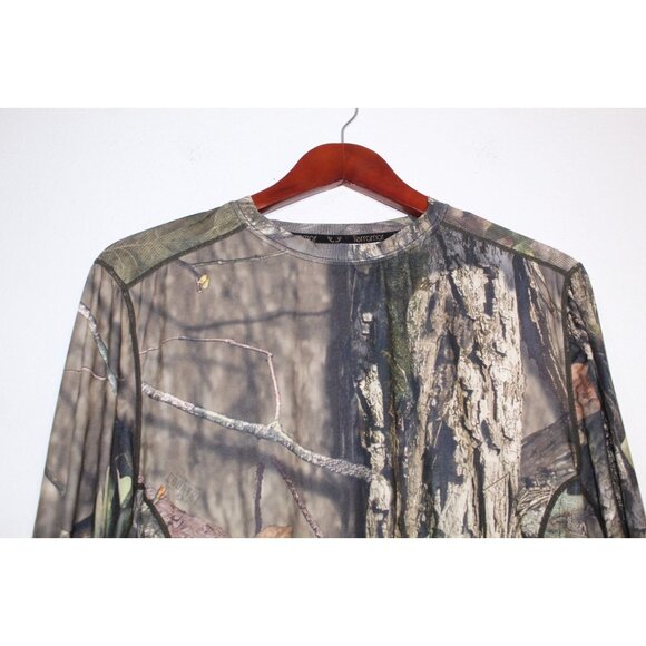 Terramar Hunting Shirt Men's Size L Mossy Oak Break Up Country Camo Lightweight - Picture 2 of 16